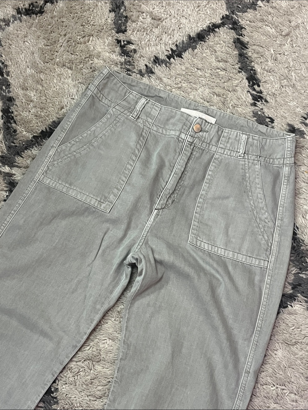 Joe’s Jeans The Honor High Rise Vintage Straight Lyocell Blend Gray Jeans 29 - Picture 3 of 12